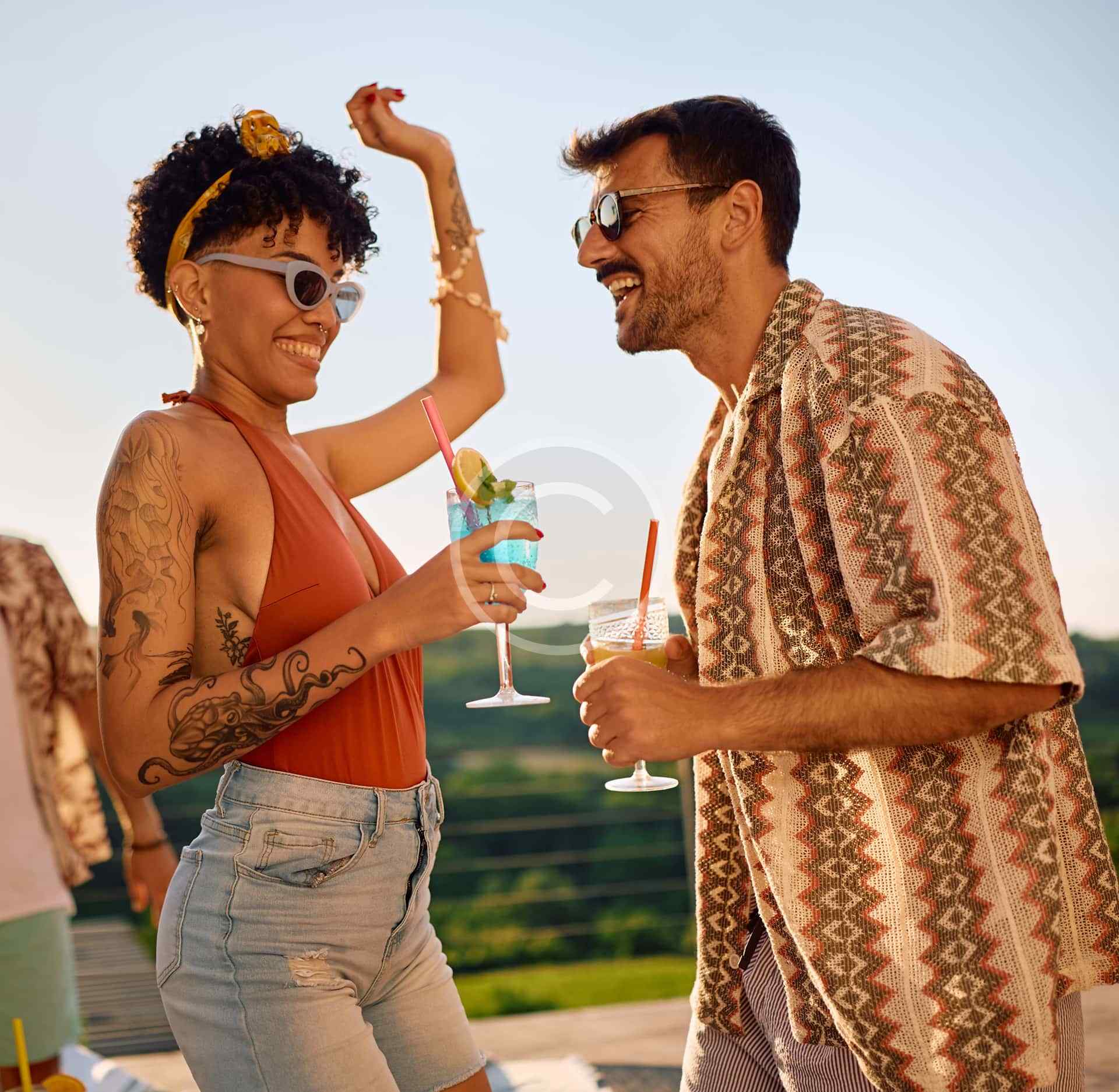 Sunset Drinks